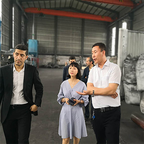 MENA Customers Visit Shanchun Graphite Electrode Plant